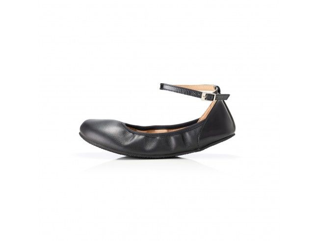 Bailarinas Barefoot TULIP 3.0 Piel Negro SHAPEN