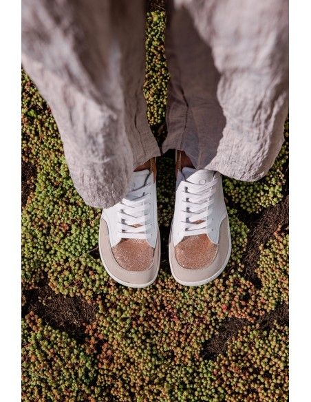 Deportiva barefoot Sneaker CHARM Rose Gold  Shapen