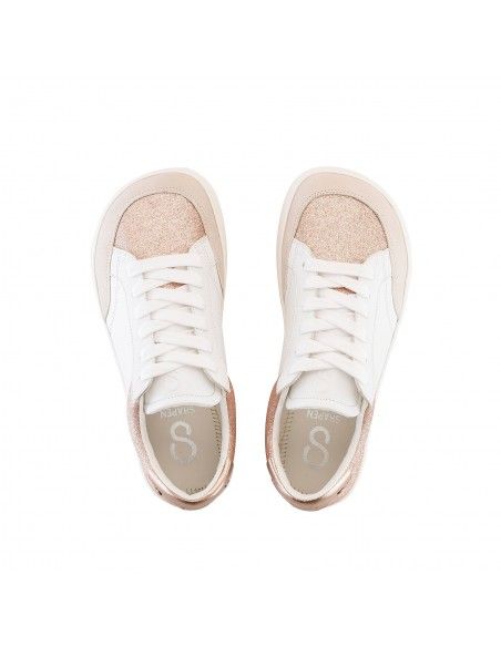 Deportiva barefoot Sneaker CHARM Rose Gold  Shapen