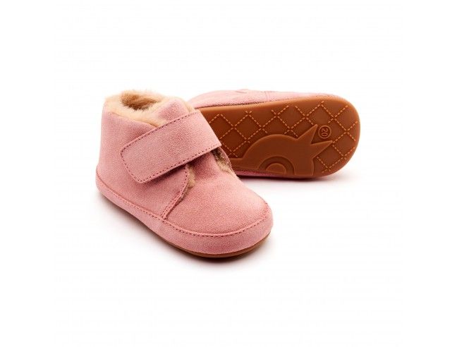 Bota Forrada primeros pasos SHLOOFY Kiss Suede...