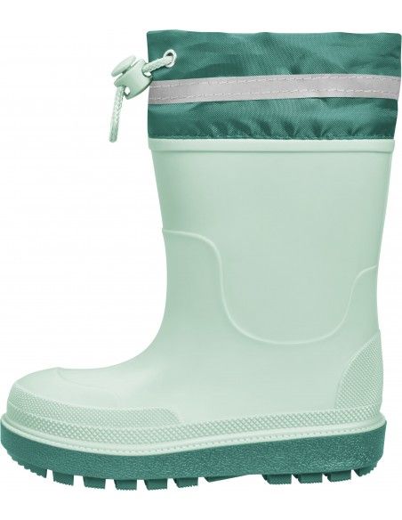 Bota de agua respetuosa Playshoes Verde ajustable (Caña alta)