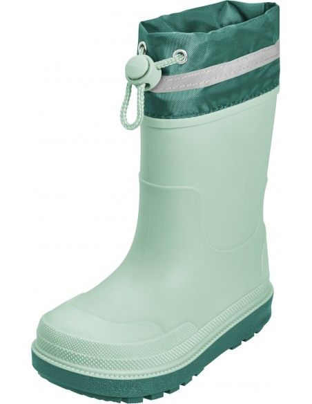 Bota de agua respetuosa Playshoes Verde ajustable (Caña alta)