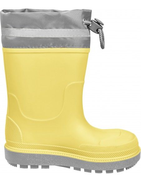 Bota de agua respetuosa Playshoes Amarillo ajustable (Caña alta)