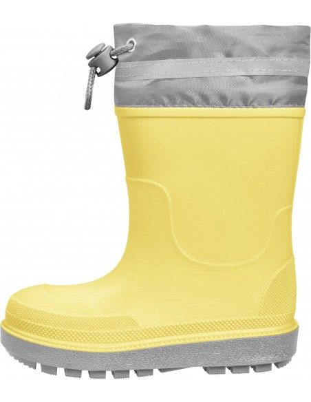 Bota de agua respetuosa Playshoes Amarillo ajustable (Caña alta)