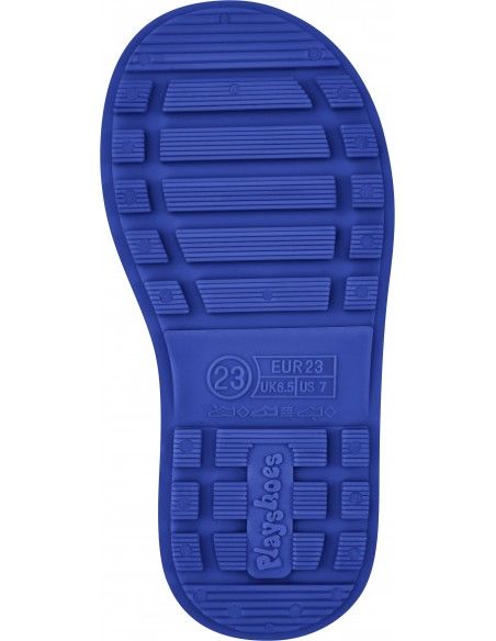Bota de agua respetuosa Playshoes Marino ajustable (Caña alta)