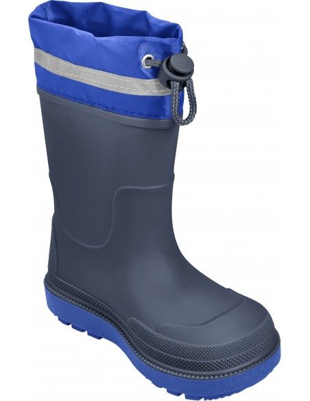 Bota de agua respetuosa Playshoes Marino ajustable (Caña alta)