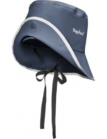 Gorro de lluvia infantil Playshoes Navy (ala ancha)