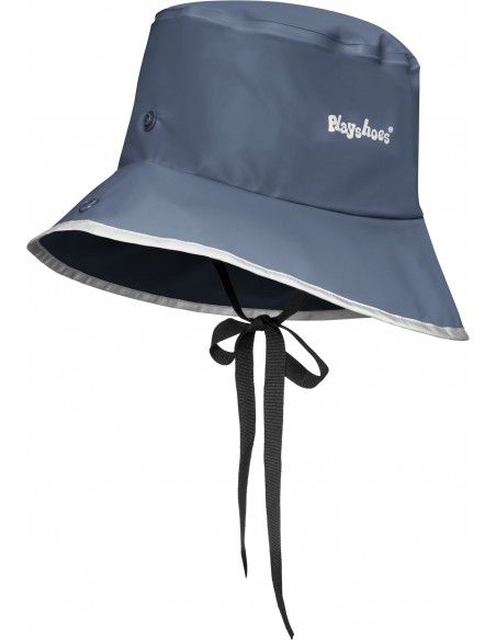 Gorro de lluvia infantil Playshoes Navy (ala ancha)