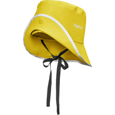 Gorro de lluvia infantil Playshoes Amarillo (ala ancha)