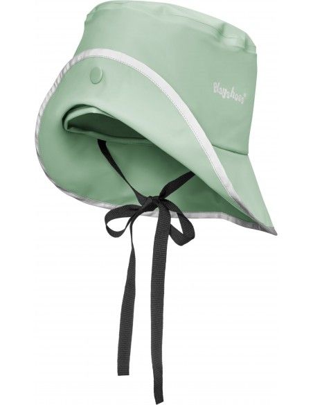 Gorro de lluvia infantil Playshoes Verde (ala ancha)