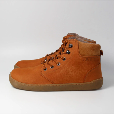 Botín barefoot con cordones Camel bLifestyle