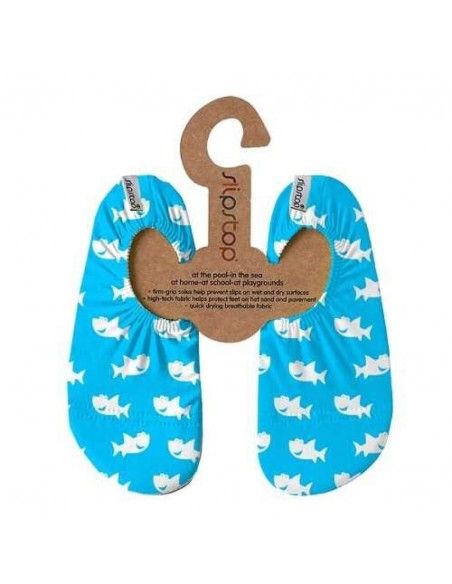 Zapatillas antideslizantes infantiles Baby Shark SlipStop