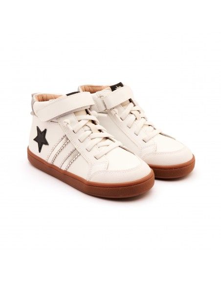 Deportiva HIGH TOP  Snow/Silver Old Soles