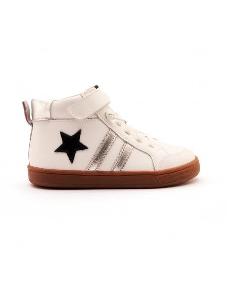 Deportiva HIGH TOP  Snow/Silver Old Soles