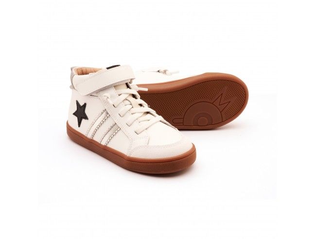 Deportiva HIGH TOP  Snow/Silver Old Soles