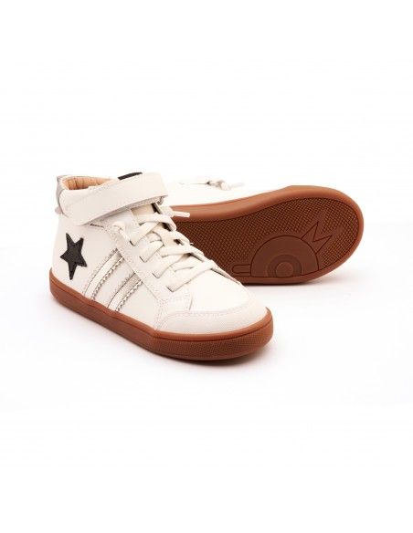Deportiva HIGH TOP  Snow/Silver Old Soles