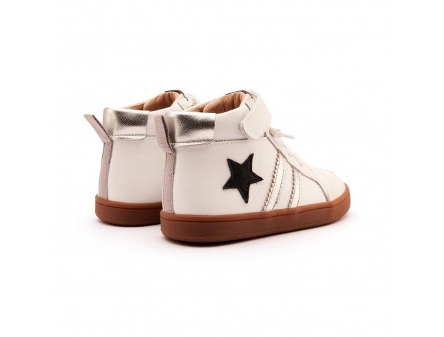 Deportiva HIGH TOP  Snow/Silver Old Soles