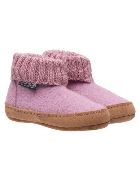 Zapatilla pura lana Cozy LUX Pink