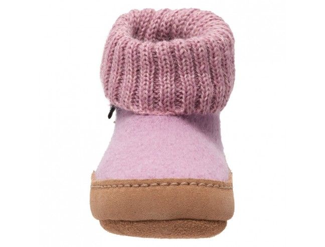 Zapatilla pura lana Cozy LUX Pink
