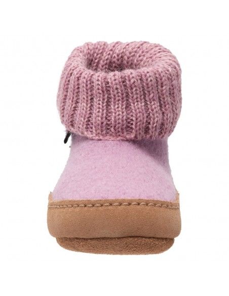 Zapatilla pura lana Cozy LUX Pink