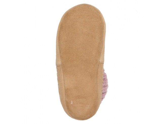 Zapatilla pura lana Cozy LUX Pink