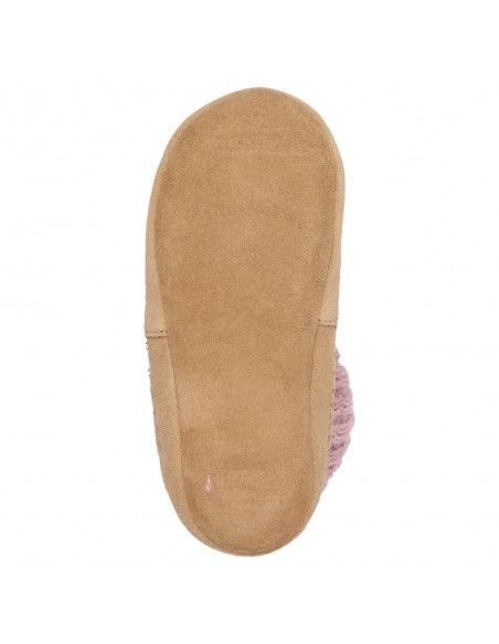Zapatilla pura lana Cozy LUX Pink