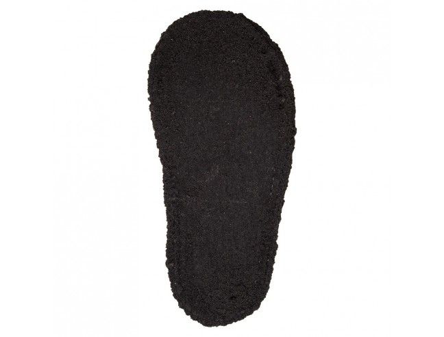 Zapatilla pura lana Cozy Gris