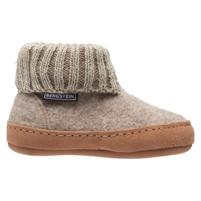 Zapatilla pura lana Cozy LUX Beige