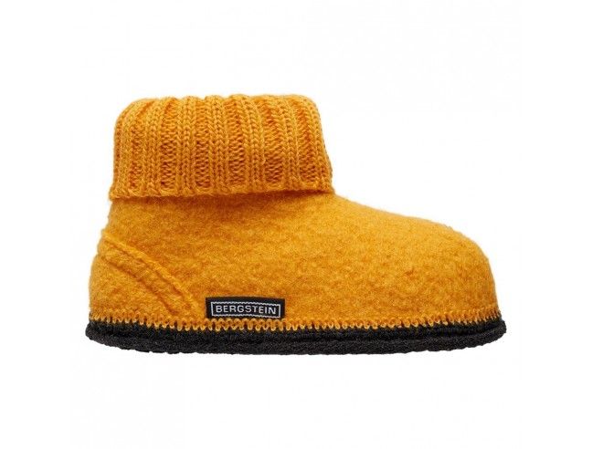 Zapatilla pura lana Cozy Ocre