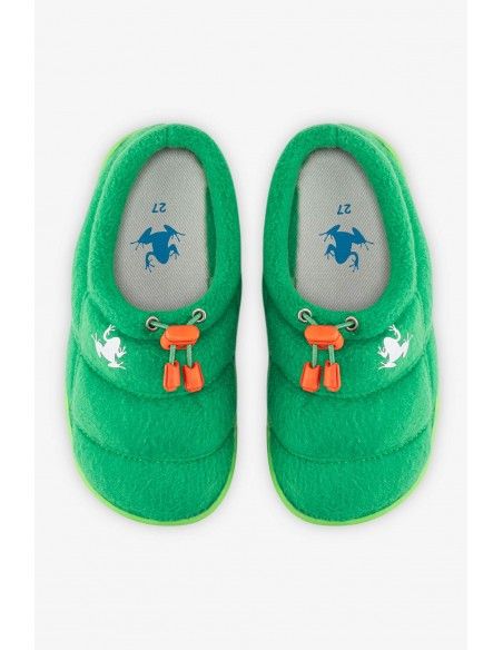 Zapatilla Polar Hoppuff de HopFrög Kids Verde
