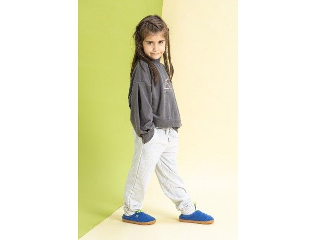 Zapatilla Polar Hoppuff de HopFrög Kids Azul