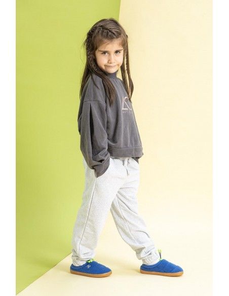 Zapatilla Polar Hoppuff de HopFrög Kids Azul