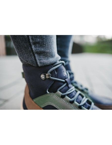 Botin barefoot York  adulto Be Lenka Azul/Verde/Beige