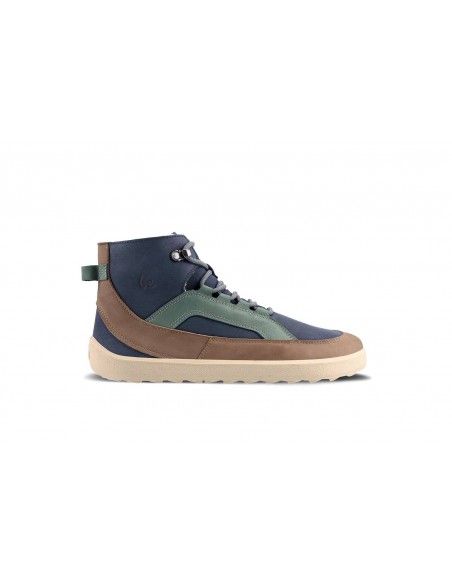 Botin barefoot York  adulto Be Lenka Azul/Verde/Beige