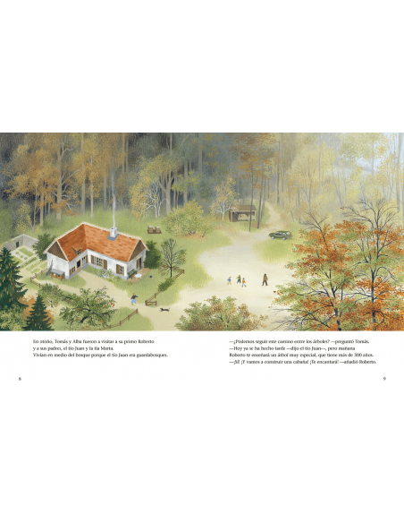 Un año alrededor del gran roble. Gerda Muller. ING Edicions