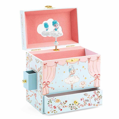 Caja de música Bailarina en escena
