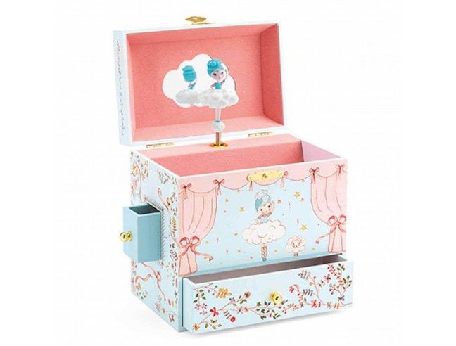 Caja de música Bailarina en escena