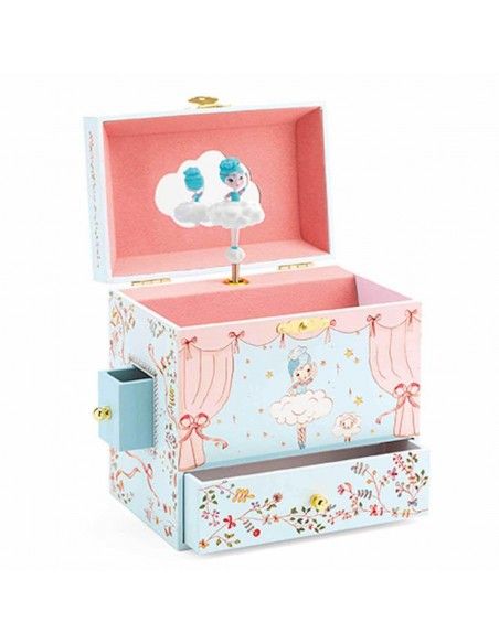 Caja de música Bailarina en escena