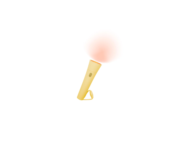 Linterna Led Lalarma Amarillo