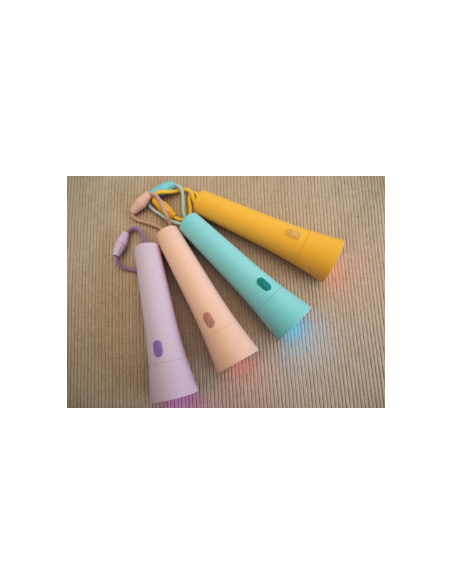 Linterna Led Lalarma Amarillo