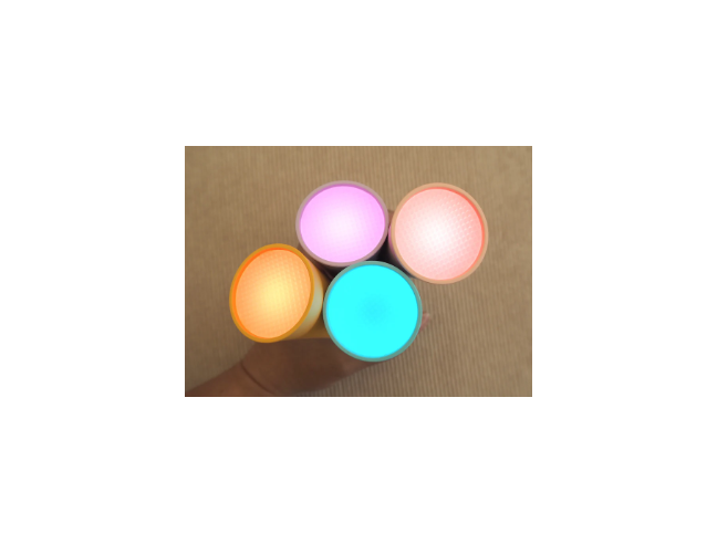 Linterna Led Lalarma Amarillo