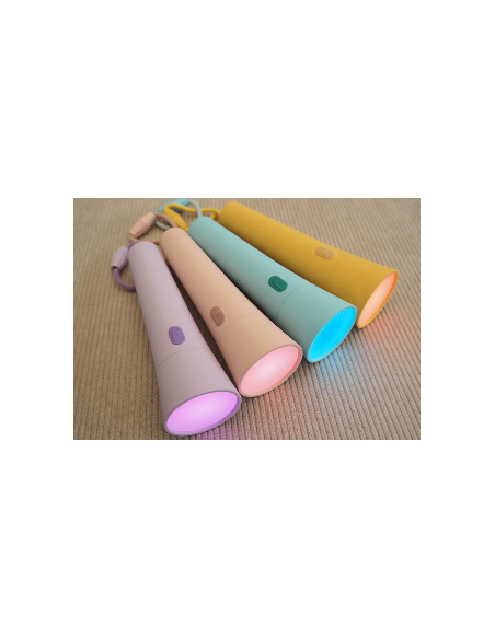 Linterna Led Lalarma Amarillo