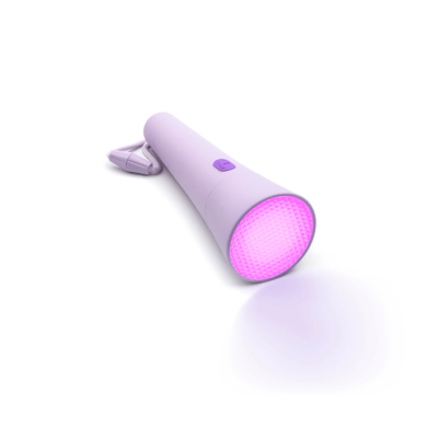 Linterna Led Lalarma Violeta