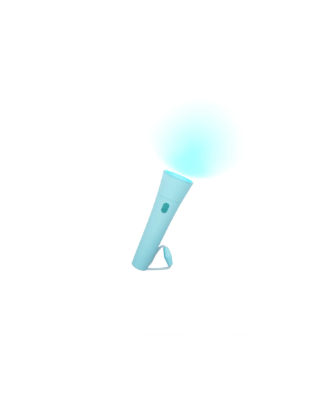 Linterna Led Lalarma Azul