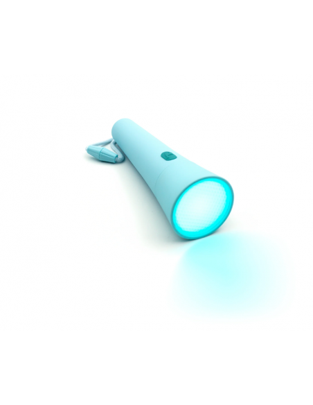 Linterna Led Lalarma Azul