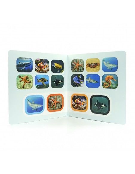 Libro de imágenes "Busca y Encuentra MARINOS" NOWORDBOOKS