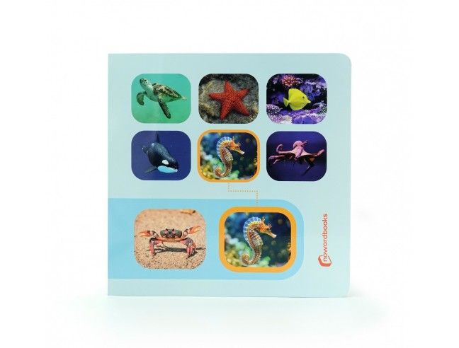 Libro de imágenes "Busca y Encuentra MARINOS" NOWORDBOOKS