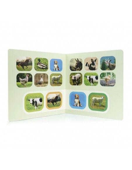 Libro de imágenes "Busca y Encuentra GRANJA" NOWORDBOOKS