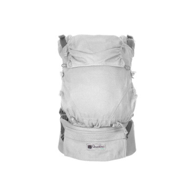 Mochila Portabebés Evolutiva E- Carrier Quokkababy Silver...