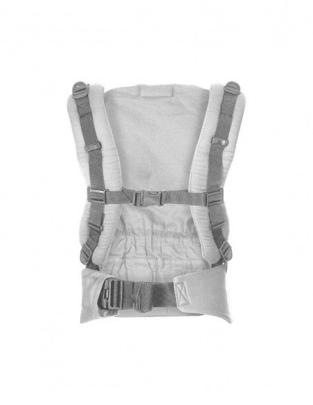 Mochila Portabebés Evolutiva E- Carrier Quokkababy Silver Diamond